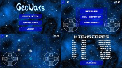 GeoWars Free-to-Play, Android-App